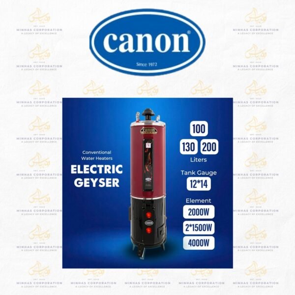 Canon Conventional Water Heaters - Geysers - Electric Water Heater