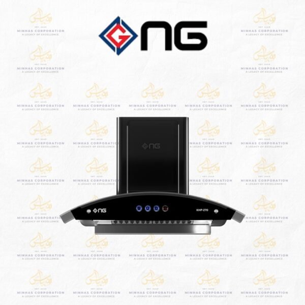 NasGas 90cm Heavy Duty Push-Button Kitchen Hood (KHP-270)