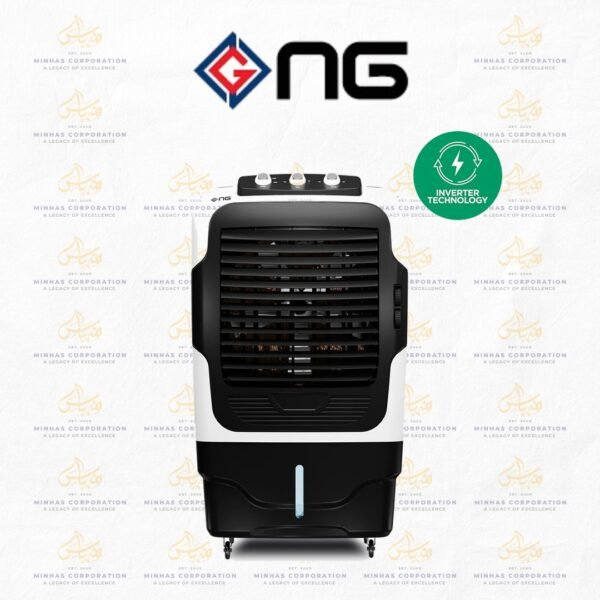 NasGas Eco-Power NAC-9400 | 60L Inverter Air Cooler | Only 100 Watts | 60% Energy Saving | UPS & Solar Friendly