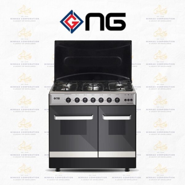 NasGas SG-534 Cooking Range - 5 Burner Double Door