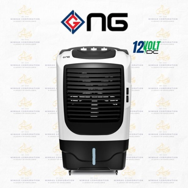 NasGas Solar-Pro NAC-9800 | 12 Volt Heavy Duty Solar Cooler | 60L Jumbo Tank | 100W Powerful Motor | 3-Bottle Ice Box