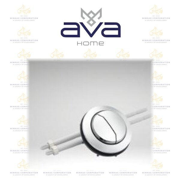 Ava Home Chrome Button 58 mm