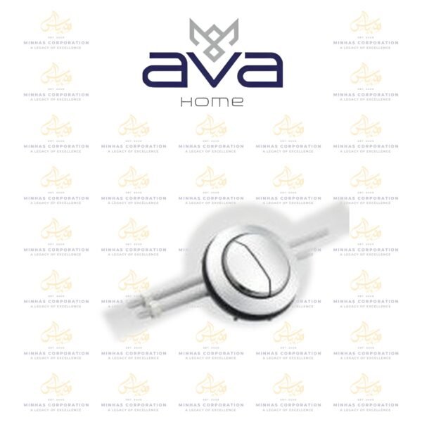 Ava Home Chrome Button 48 mm