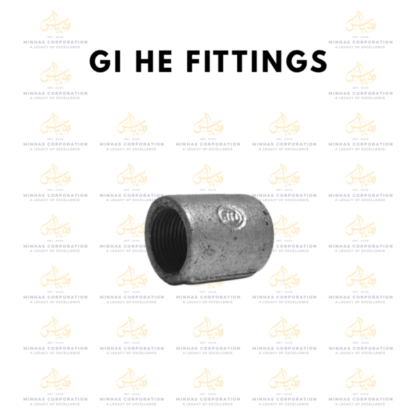 GI HE Galvanized Iron Socket – GI Coupling