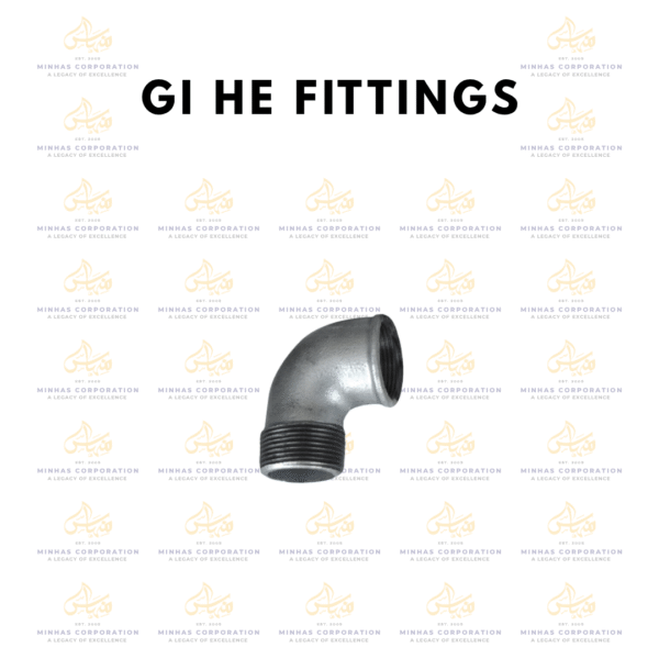 GI HE Galvanized Iron Elbow – GI Pipe Fitting