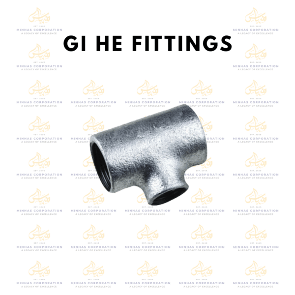GI HE Galvanized Iron Reducing Tee – GI Fitting
