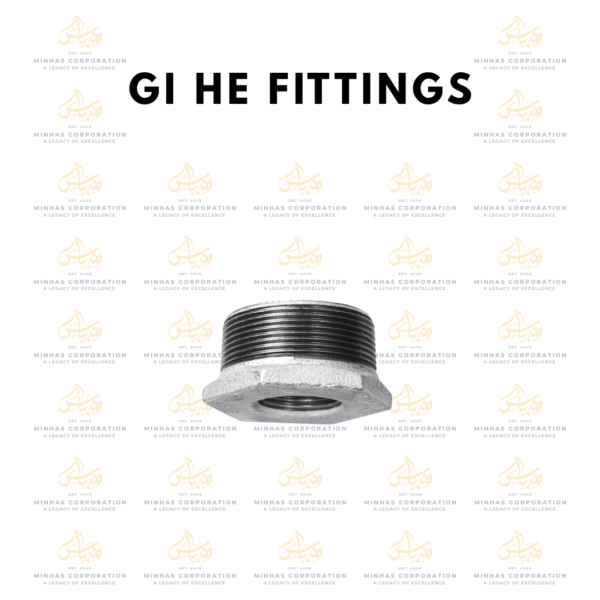 GI HE Galvanized Iron Reducing Bush – GI Fitting