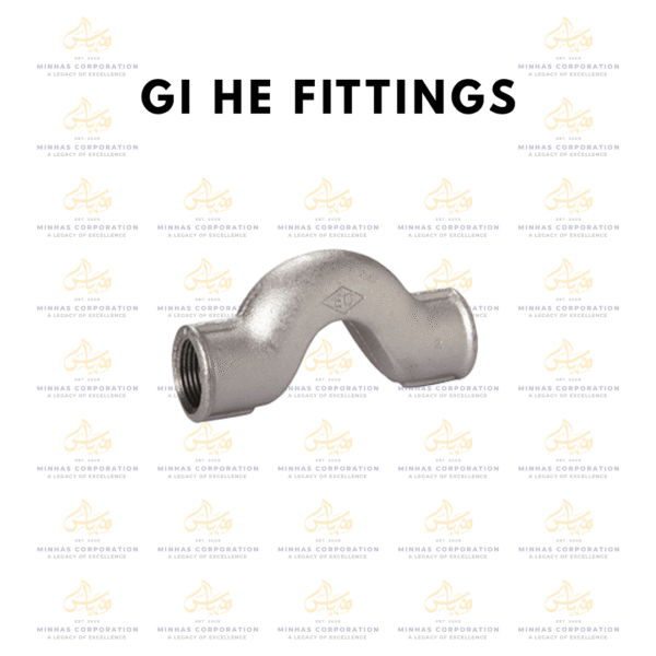 GI HE Galvanized Iron Cross-Over (O/Cross) – GI Fitting