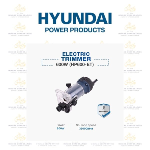 Hyundai 3.35mm Electric Trimmer 600W (HP600-ET)