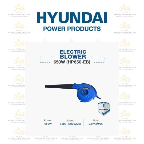Hyundai Electric Blower 650W (HP650-EB)