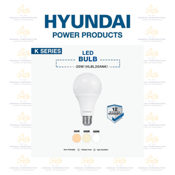 Hyundai LED Bulb 20W (HLBL20ANK)