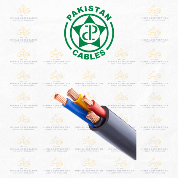 Pakistan Cables 16mm² 4 Core Copper PVC/PVC Cable (300/500V) – Per Meter