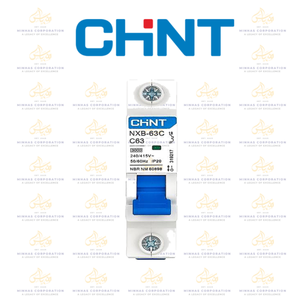Chint NXB-63C 1P 10–63A MCB 6kA