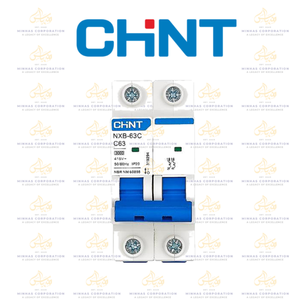 Chint NXB-63C 2P 10–63A MCB 6kA