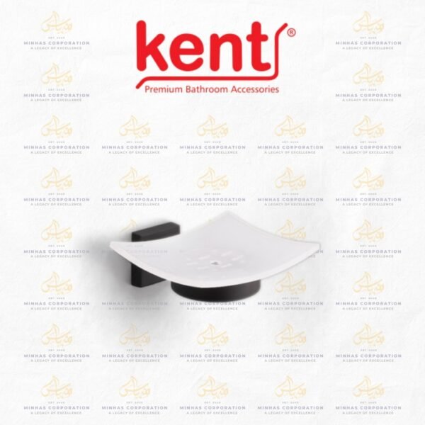 Kent Atrio Black Soap Dish Holder 3201B