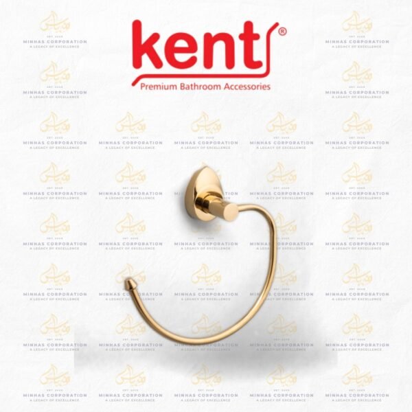 Kent Enda Gold Towel Ring 2806G