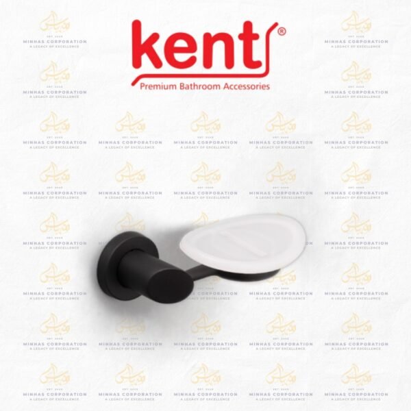 Kent Mirage Black Soap Dish 1602B